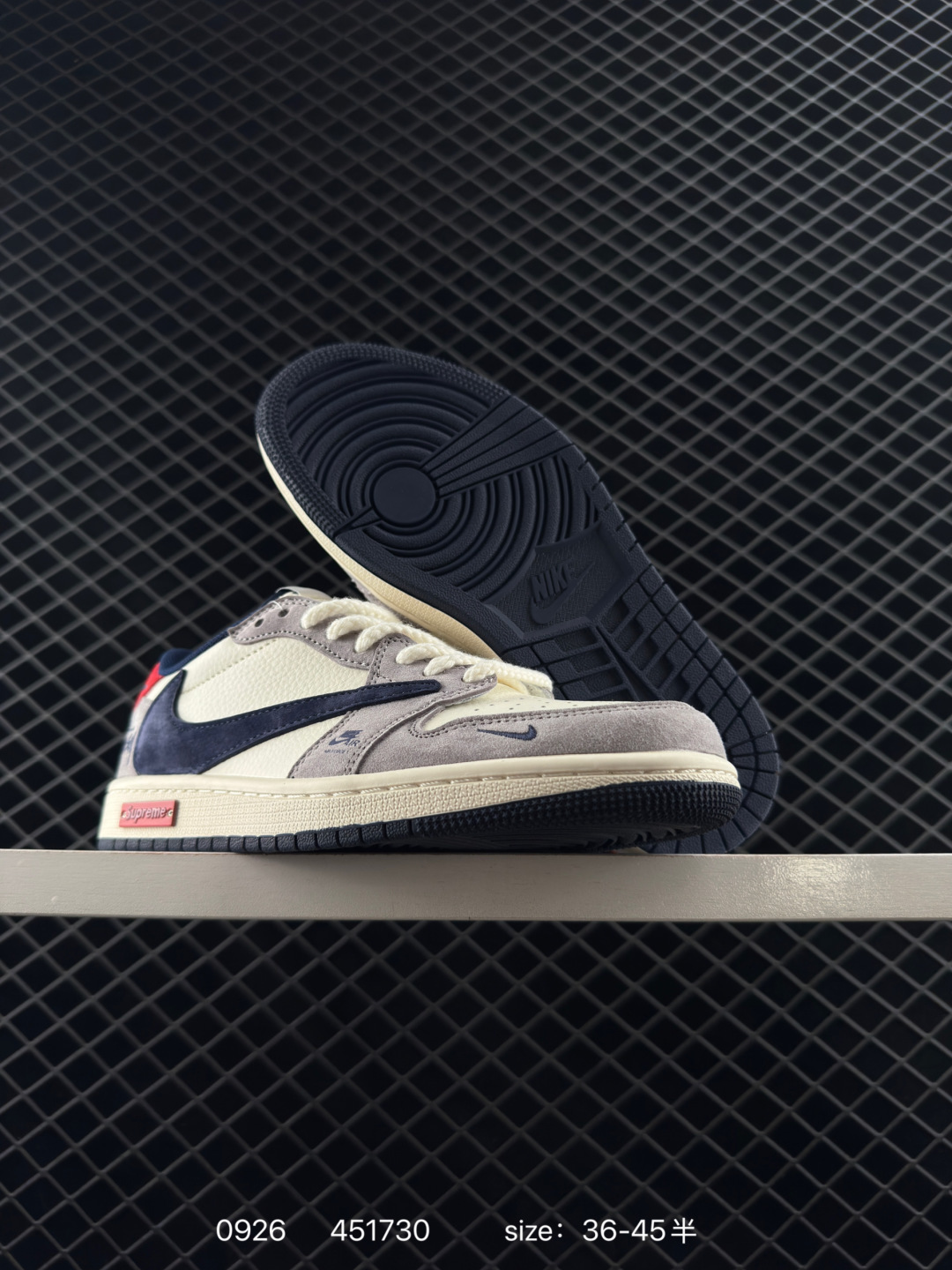 Travis Scott x Air Jordan 1 ” Reverse Mocha “